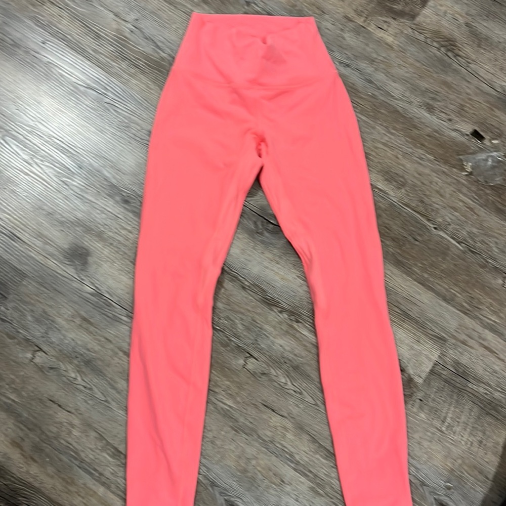Lululemon Raspberry Cream Align Leggings